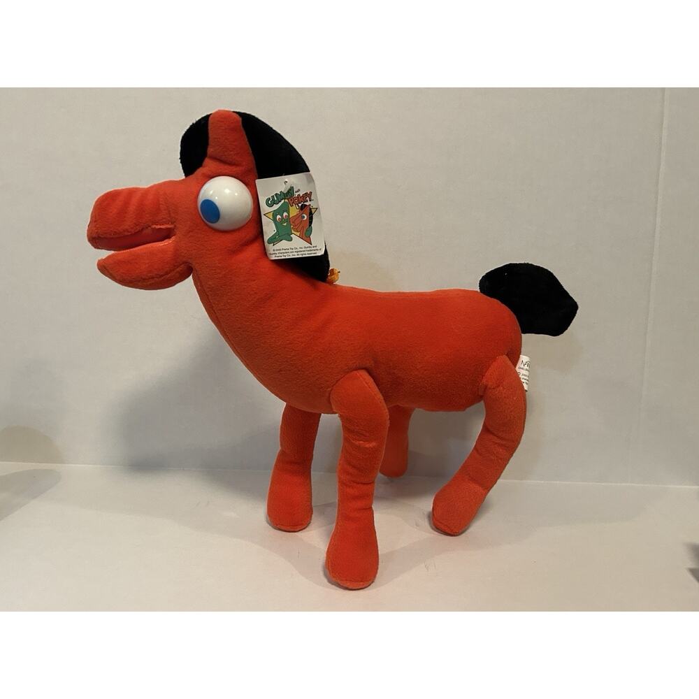 NANCO 10" Pokey Plush Doll Cloth Stuffed Animal Standing Prema Toy NWT Vintage